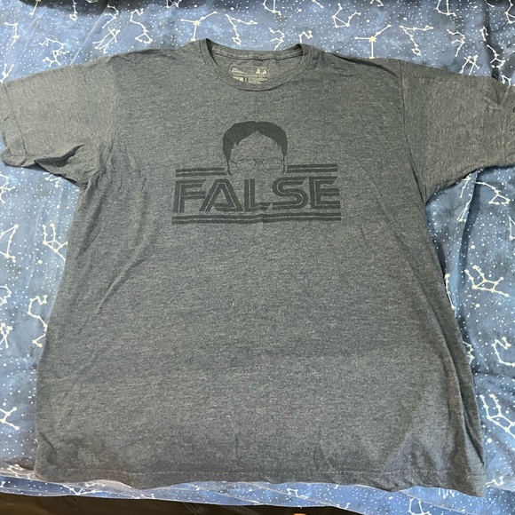 The Office Dwight Schrute "FALSE" Tee - Picture 1 of 4